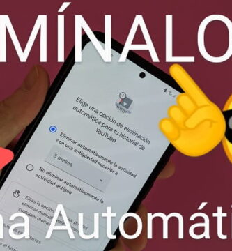 borrar historial de youtube automáticamente.