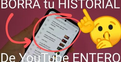 Eliminar historial de youtube por completo.