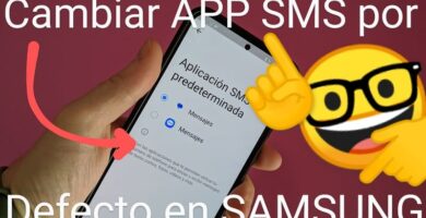 Cambiar aplicación por defecto sms Samsung.
