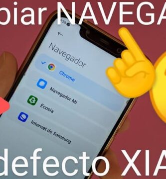 cambiar navegador que trae por defecto Xiaomi.