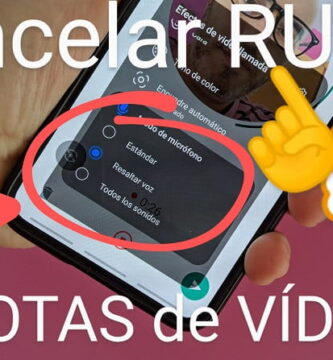 Cancelar ruido notas de vídeo whatsapp.