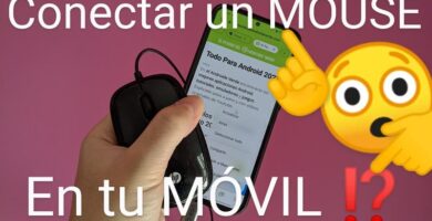 Conectar un ratón a tu móvil.