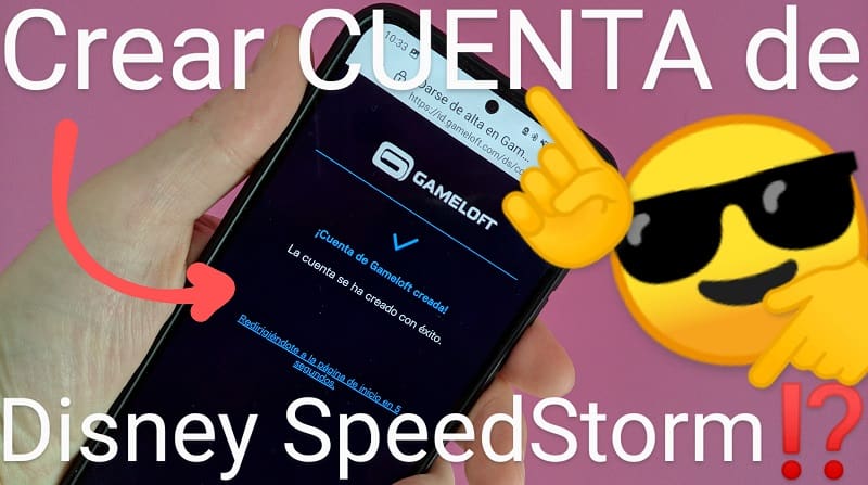 Cuenta Disney SpeedStorm Gameloft.