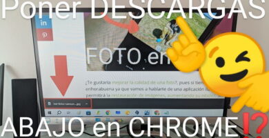 poner vieja barra de descargas Google chrome.