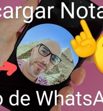 Como guardar las notas de vídeo de WhatsApp.