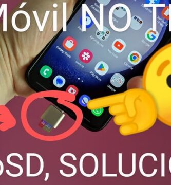 Mi móvil no tiene soporte de microSD.