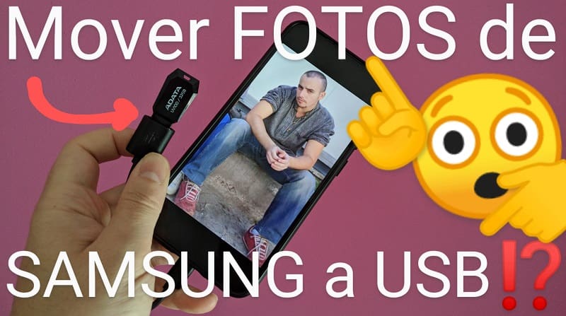 Como pasar fotos de un Samsung a un USB.