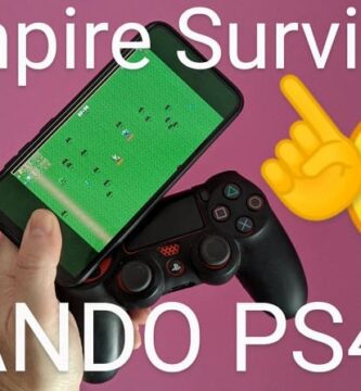 Vampire Survivors control Play 4.
