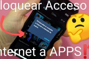 Bloquear el acceso a Internet a aplicaciones sin root.