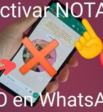 Desactivar notas de vídeo instantáneas WhatsApp.