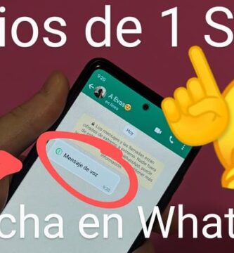 Enviar audios de WhatsApp que se autodestruyen.