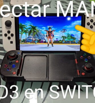 Conectar mando BSP-d3 a Nintendo Switch.