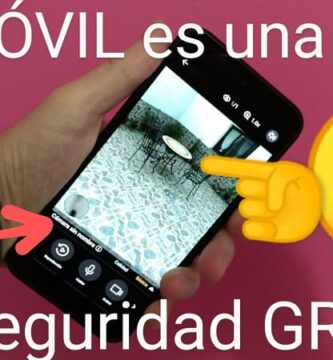 convertir celular en cámara con detector de movimiento.