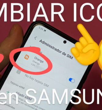 poner icono sim samsung.