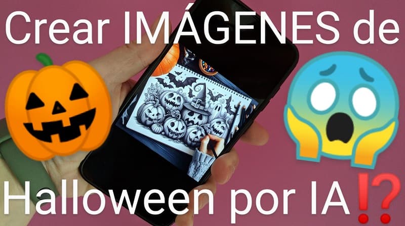 Crear imágenes de Halloween con IA.