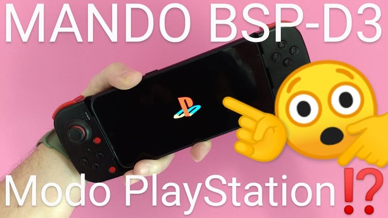 Mando BSP-D3 modo playstation.