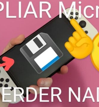Ampliar memoria microSD sin perder nada Nintendo Switch.