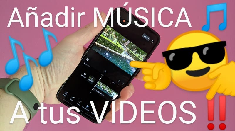 Añadir música a vídeos Android.