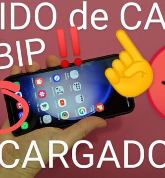 Mi móvil se escucha como si estuviera cargando.