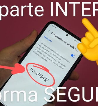 Compartir Internet de forma segura Samsung.