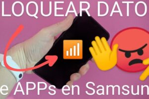 Bloquear datos Samsung Oneui 6.