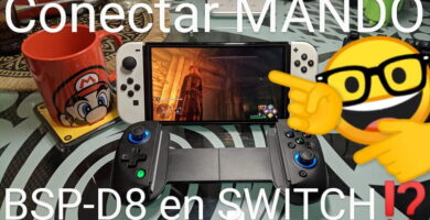 Conectar mando bsp-d8 en Nintendo Switch.