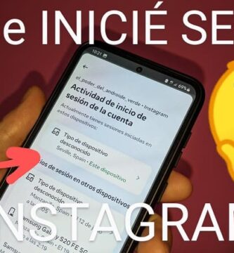 En que dispositivo se inicia mi sesión en Instagram.