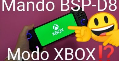 Conectar mando BSP-d8 en modo xbox.