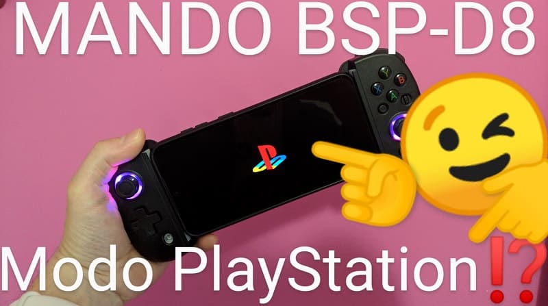 Conectar mando bsp-d8 en modo play 4.