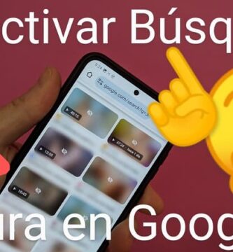 Desactivar búsqueda segura Google.