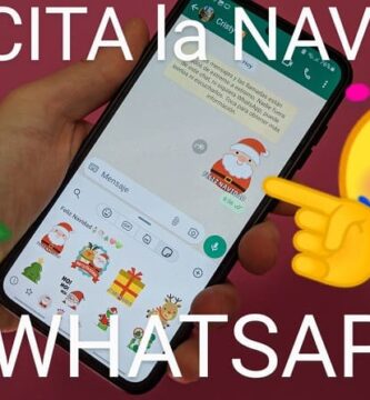 Stickers Feliz Navidad WhatsApp.