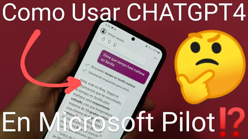 Como usar ChatGPT 4 con Microsoft Pilot.