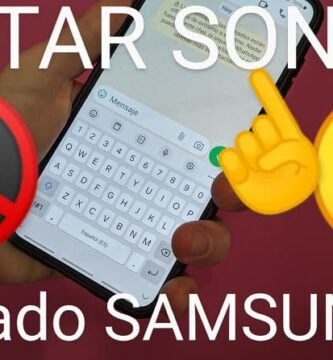 Quitar sonido teclado samsung.