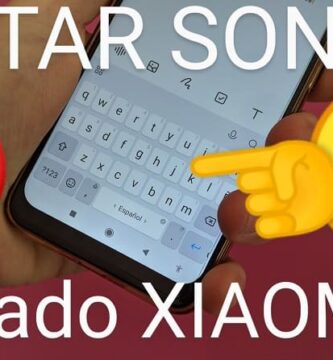 Desactivar sonido teclado Xiaomi.