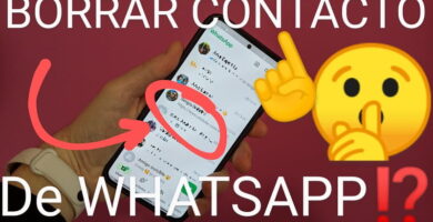 eliminar contacto whatsapp.