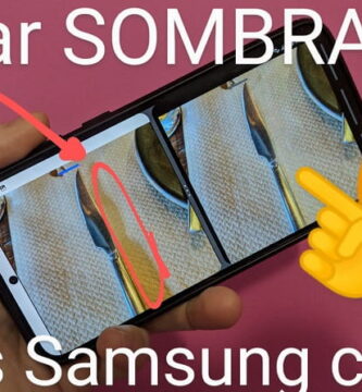 Borrar sombras fotos Samsung con inteligencia artificial.