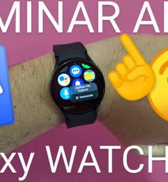 borrar apps Galaxy Watch 6.