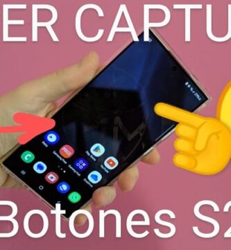 Hacer capturas sin botones Galaxy S24, S24 plus, S24 Ultra.