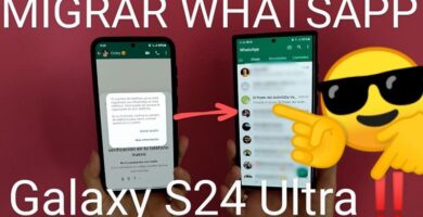 transferir cuenta de whatsapp a samsung galaxy s24 ultra.