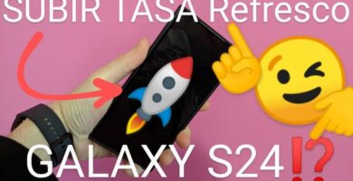 Tasa de refresco Galaxy S24.