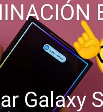 Como Activar el Estilo De Iluminación Edge En Samsung Galaxy S24.