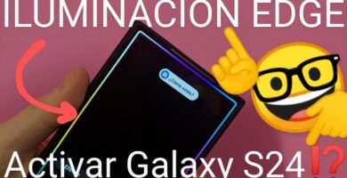 Como Activar el Estilo De Iluminación Edge En Samsung Galaxy S24.