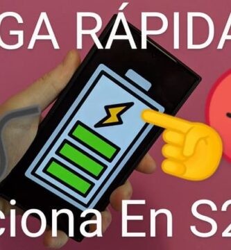 Carga rápida del Samsung Galaxy S24 no funciona, solución.