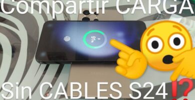 Compartir carga sin cables s24.