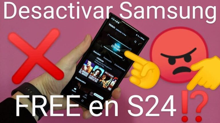 ≫ Como Desactivar Samsung Free Samsung Galaxy S24 2024 9809