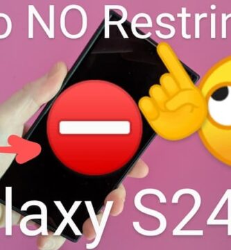 Activar modo no restringido en Samsung Galaxy S24.