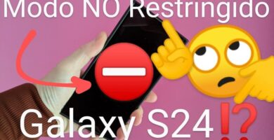 Activar modo no restringido en Samsung Galaxy S24.