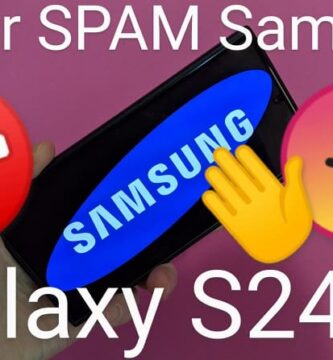 Quitar spam en Galaxy S24.