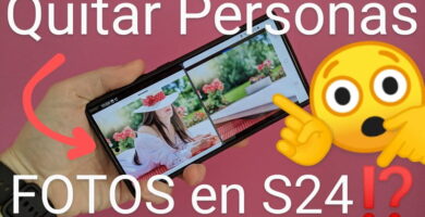 Eliminar a personas de las fotos en Galaxy S24, s24 plus y s24 ultra.