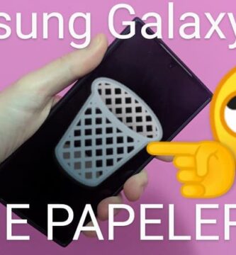 Samsung Galaxy S24 no tiene papelera de reciclaje.